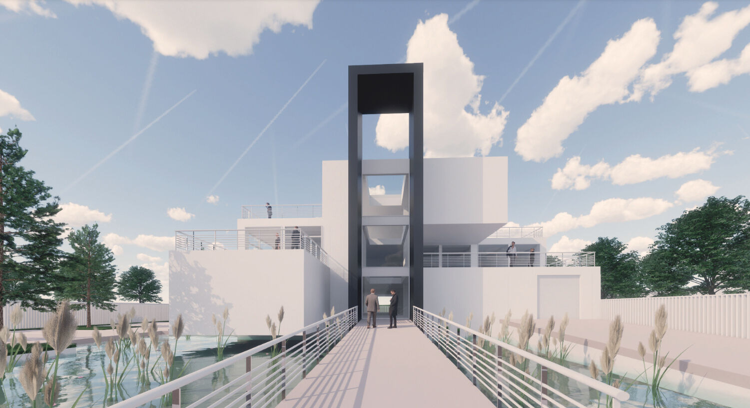 Photo À Louer - Immeuble de Bureaux Prestigieux à Peltre 450m divisible image 1/6