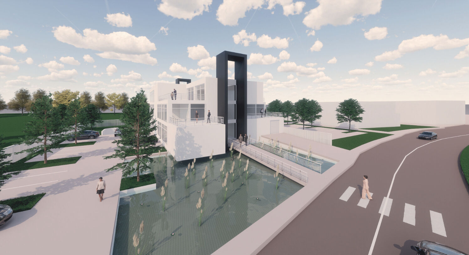 Photo À Louer - Immeuble de Bureaux Prestigieux à Peltre 450m divisible image 3/6