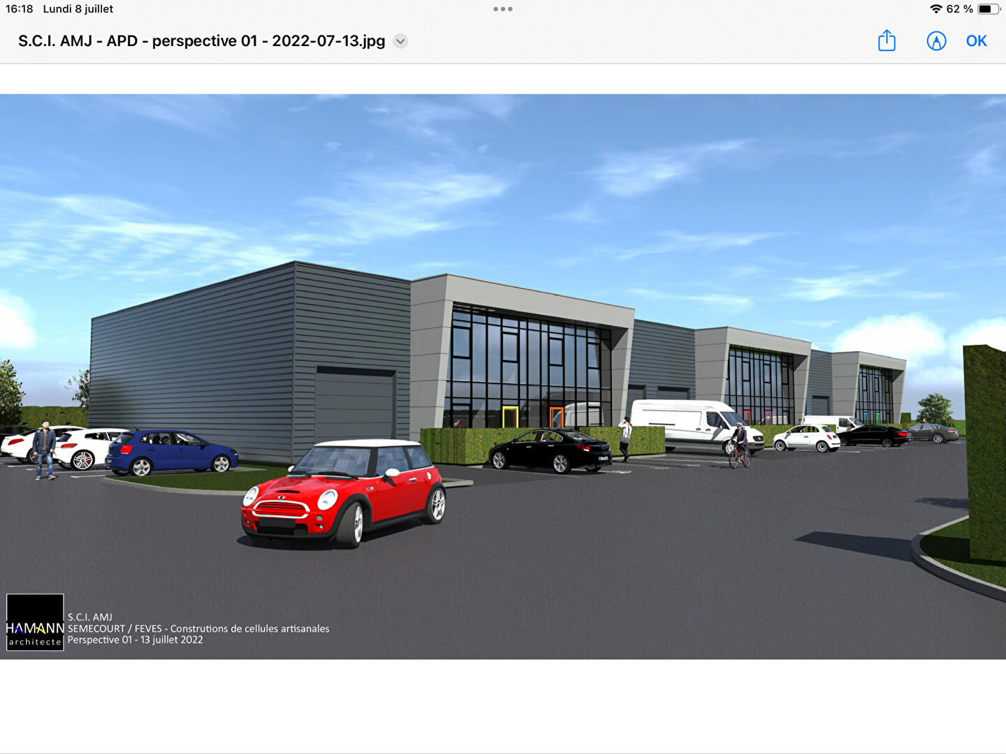 Photo Découvrez votre nouvel espace d'activité et commercial à la ZAC du Messompré à SEMECOURT (57 280) image 2/2