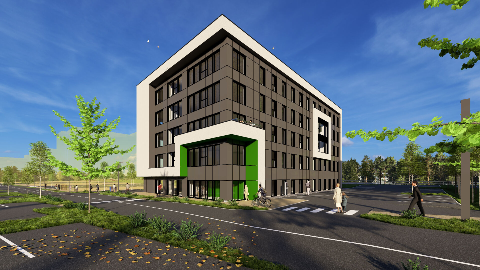 Plateau de 148 m² de bureau dans l'Immeuble Le Tree à Yutz