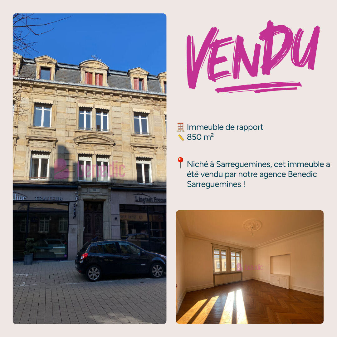 Immeuble de rapport Sarreguemines 850 m2