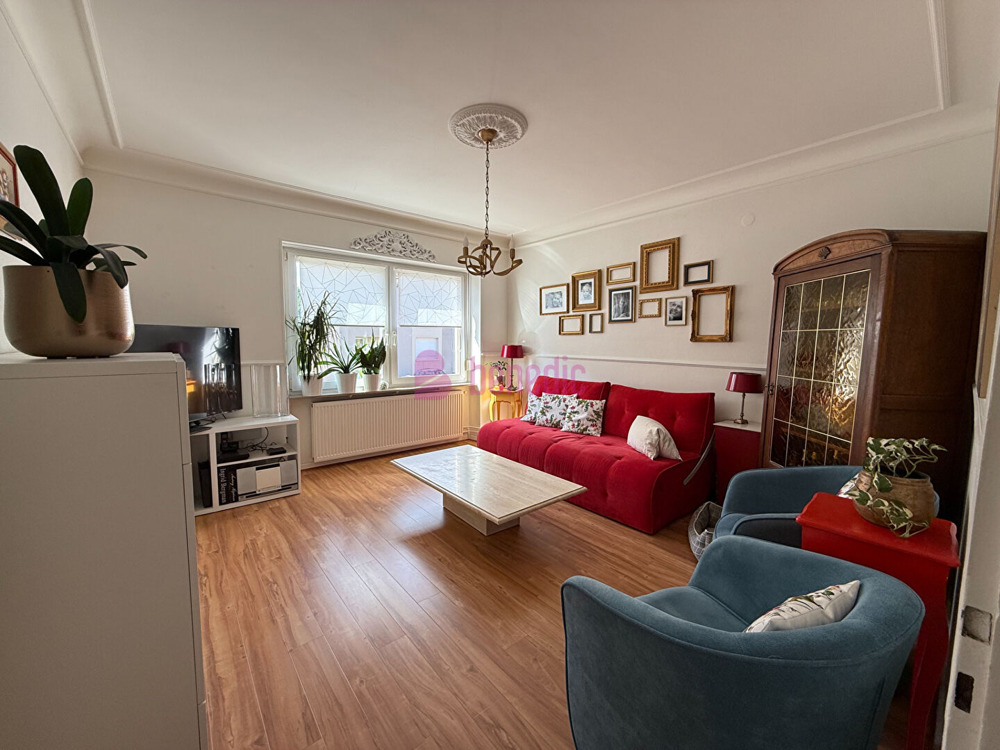 Forbach proche centre, très beau F3 avec terrain et garage