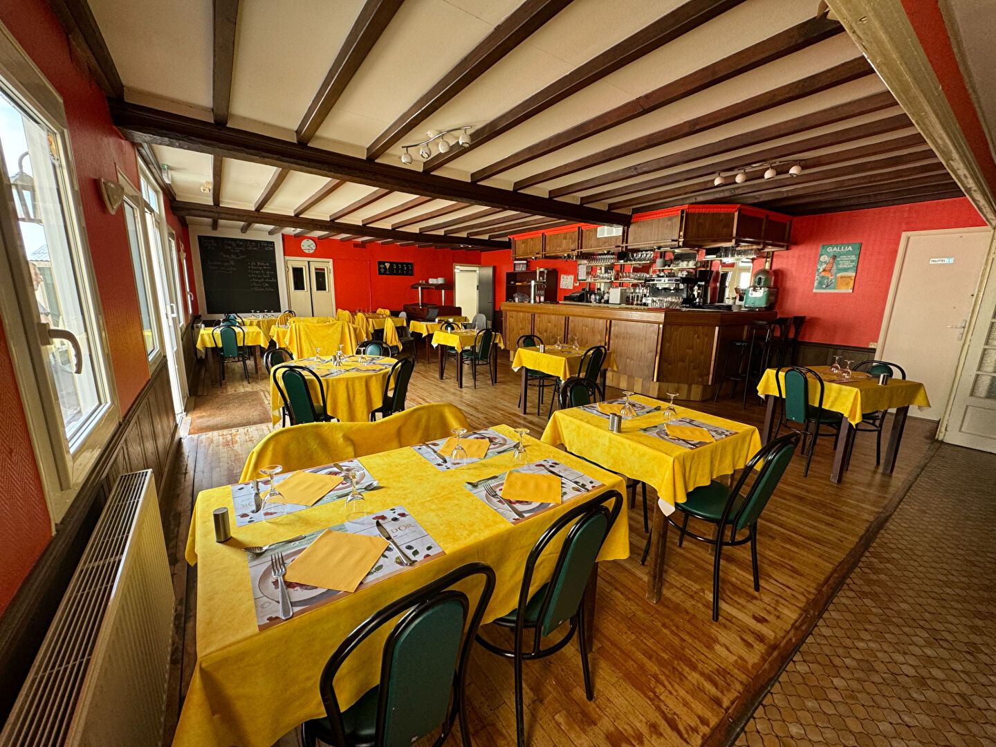 RESTAURANT formule ouvriière, PIZZERIA, LICENCE IV - MANCHE-50