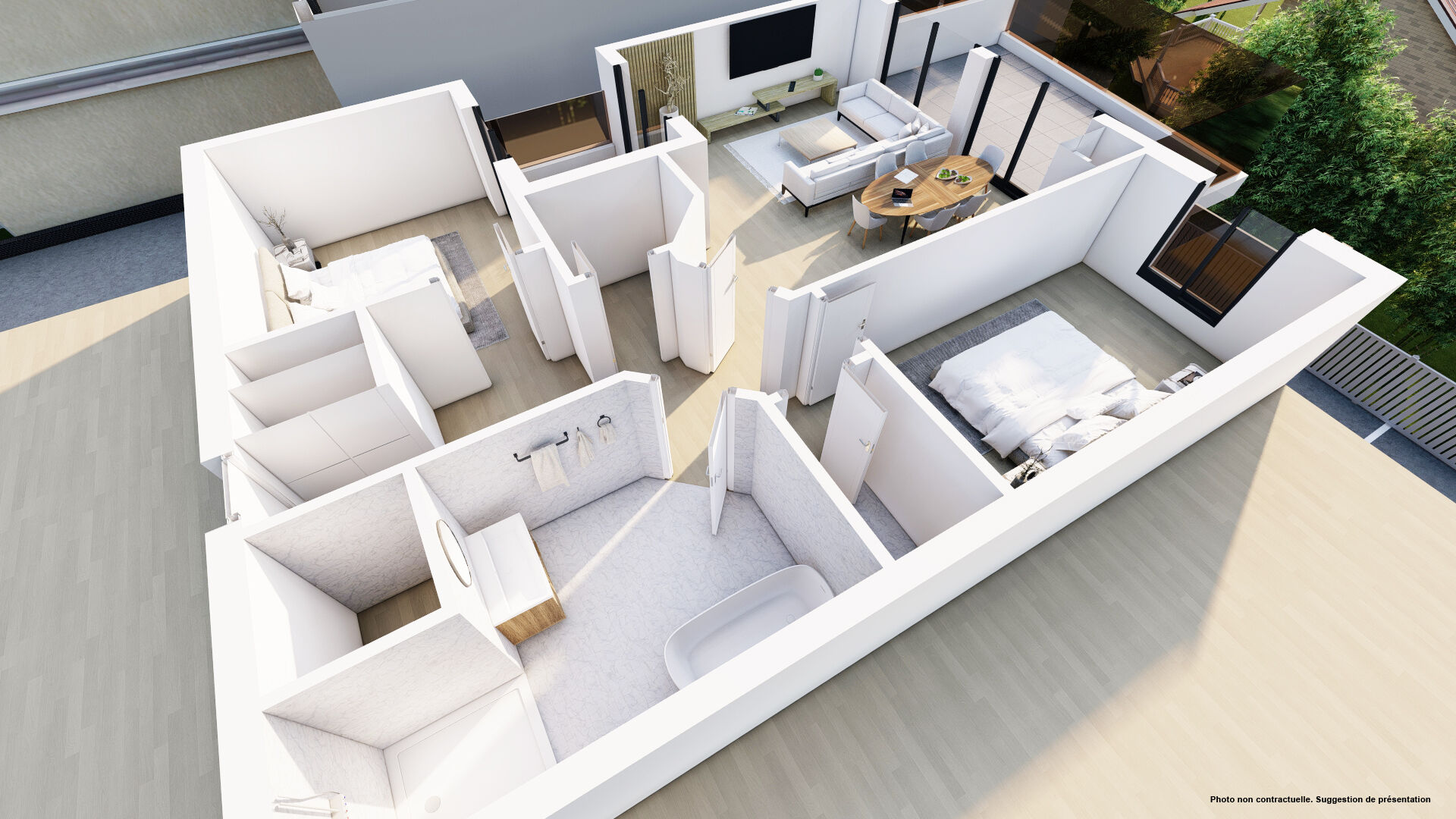 Photo T2 neuf à ANGEVILLERS image 4/6