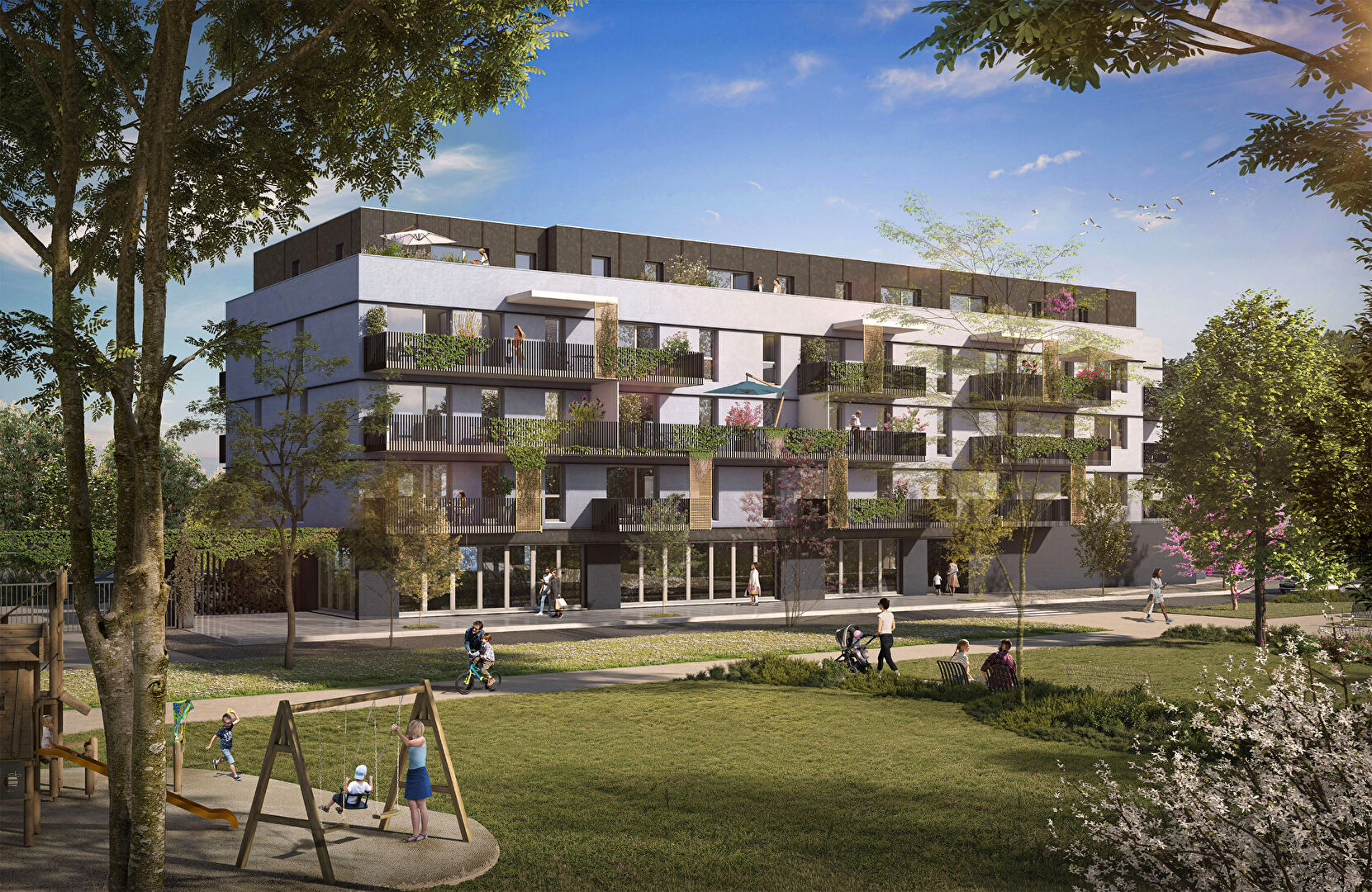 Photo Découvrez Avant-Scène, une résidence contemporaine à Florange image 1/3