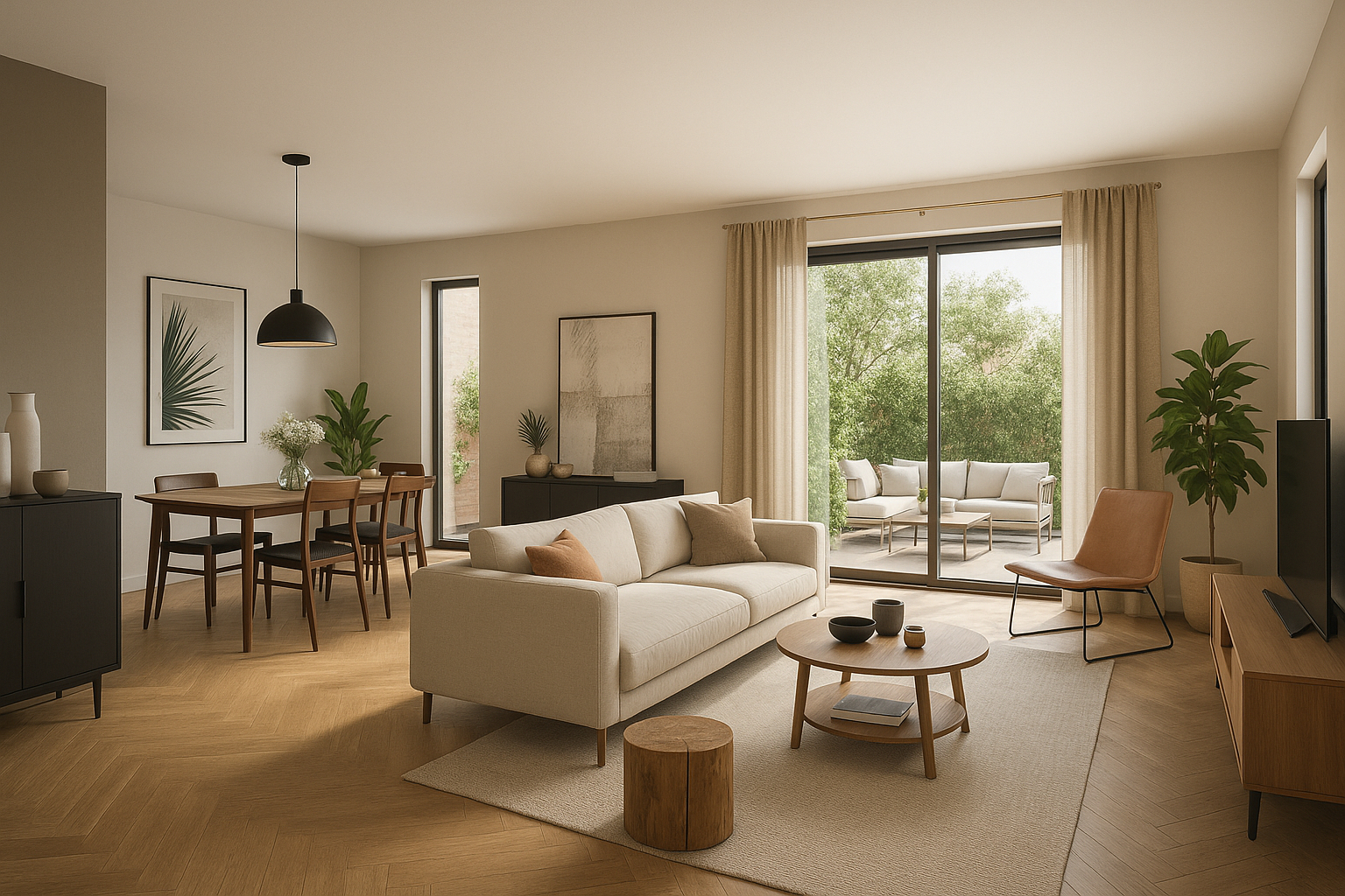 Un appartement qui a du coeur et de l'espace