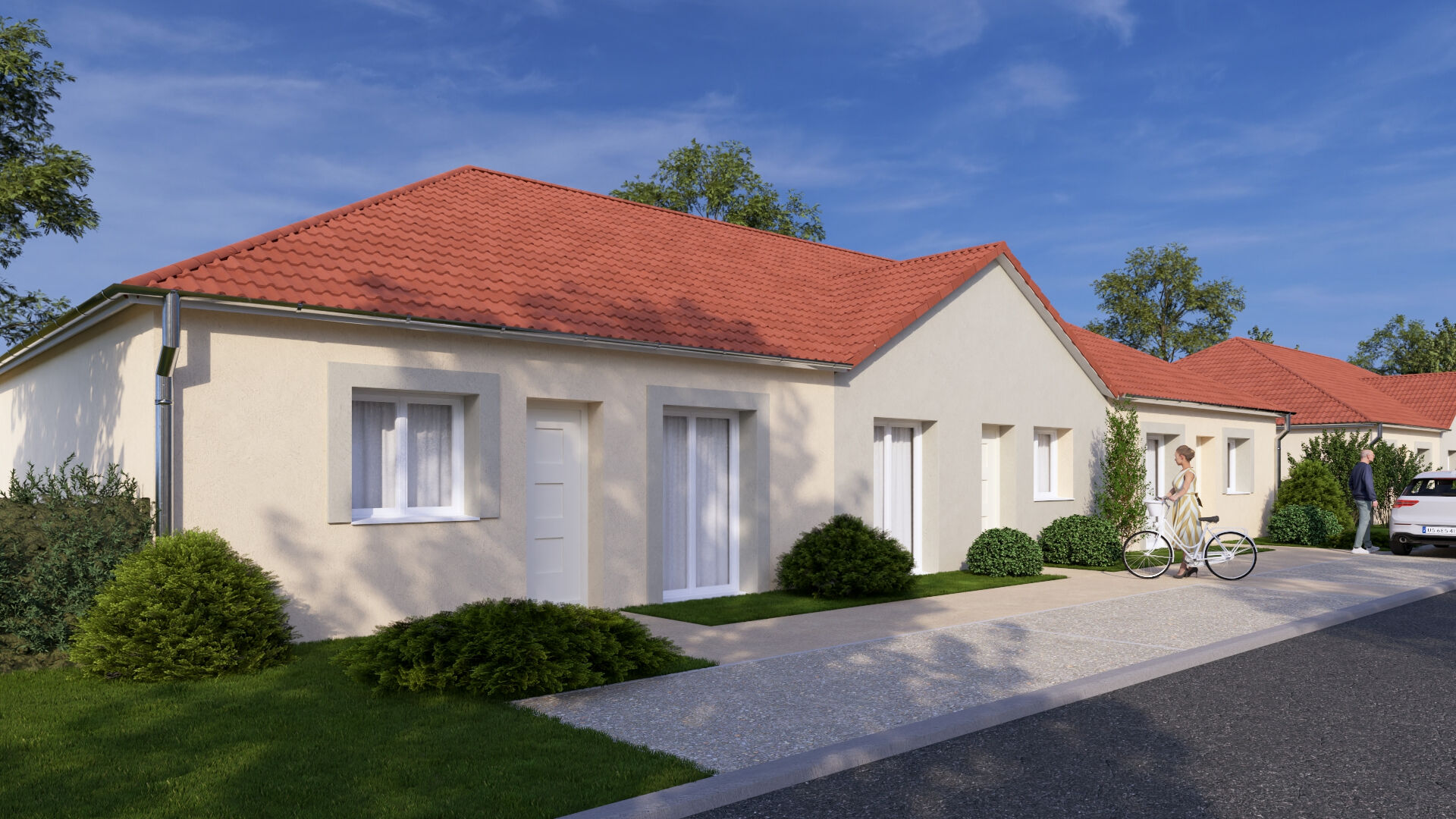 MAISON NEUVE DE 66 ou 70 m²