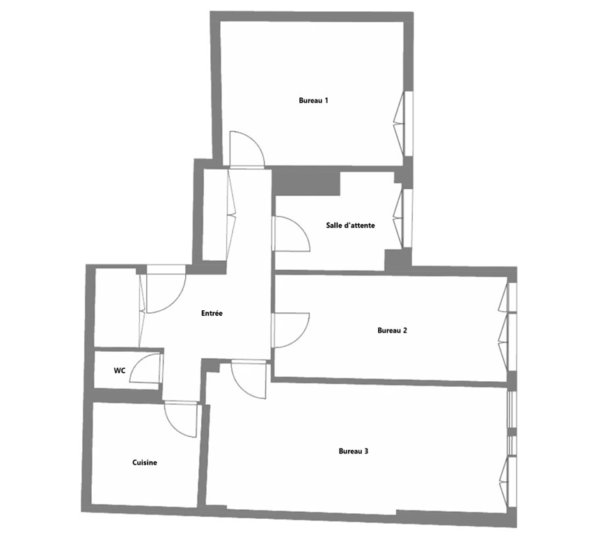 Photo 75015 Saint Charles - Appartement 3P de 60.22 m2 image 2/6