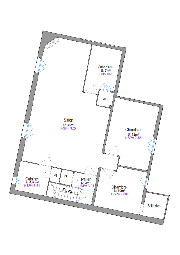 Bordeaux Sainte Croix - Appartement T3