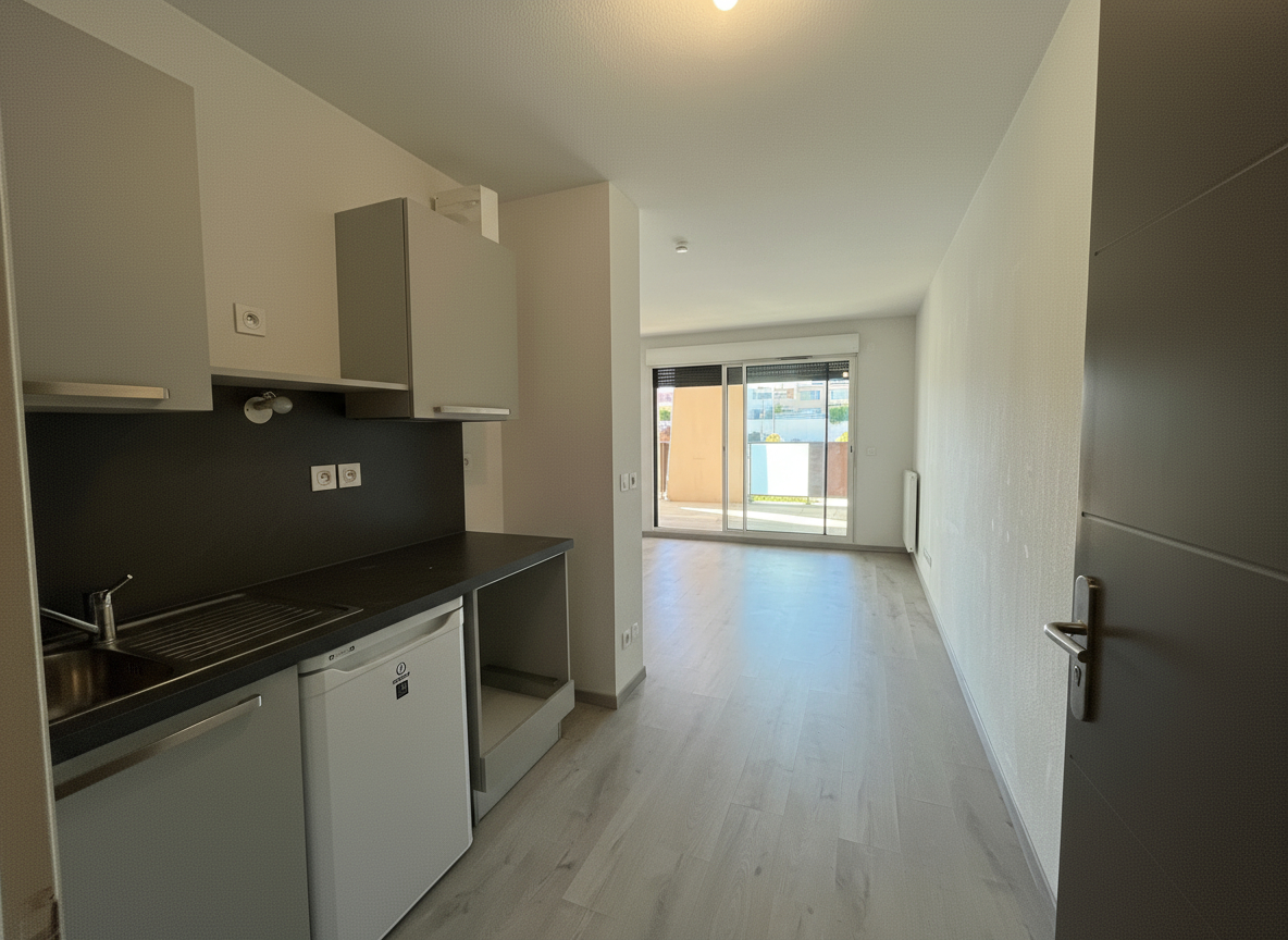 Photo EXCLUSIVITE - AIX EN PROVENCE - LA DURANNE - STUDIO AVEC TERRASSE - 28m² image 5/6