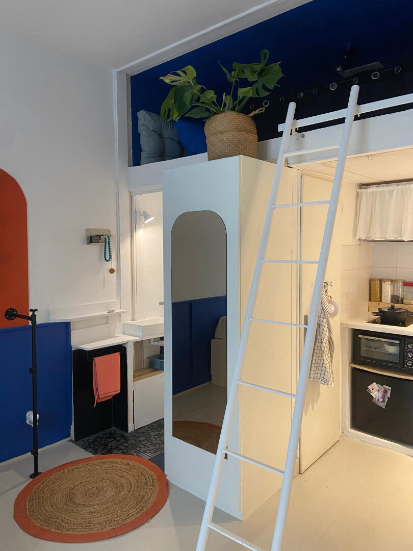 Photo A louer T1 meublé 19.40 m2 Jardin public image 6/6