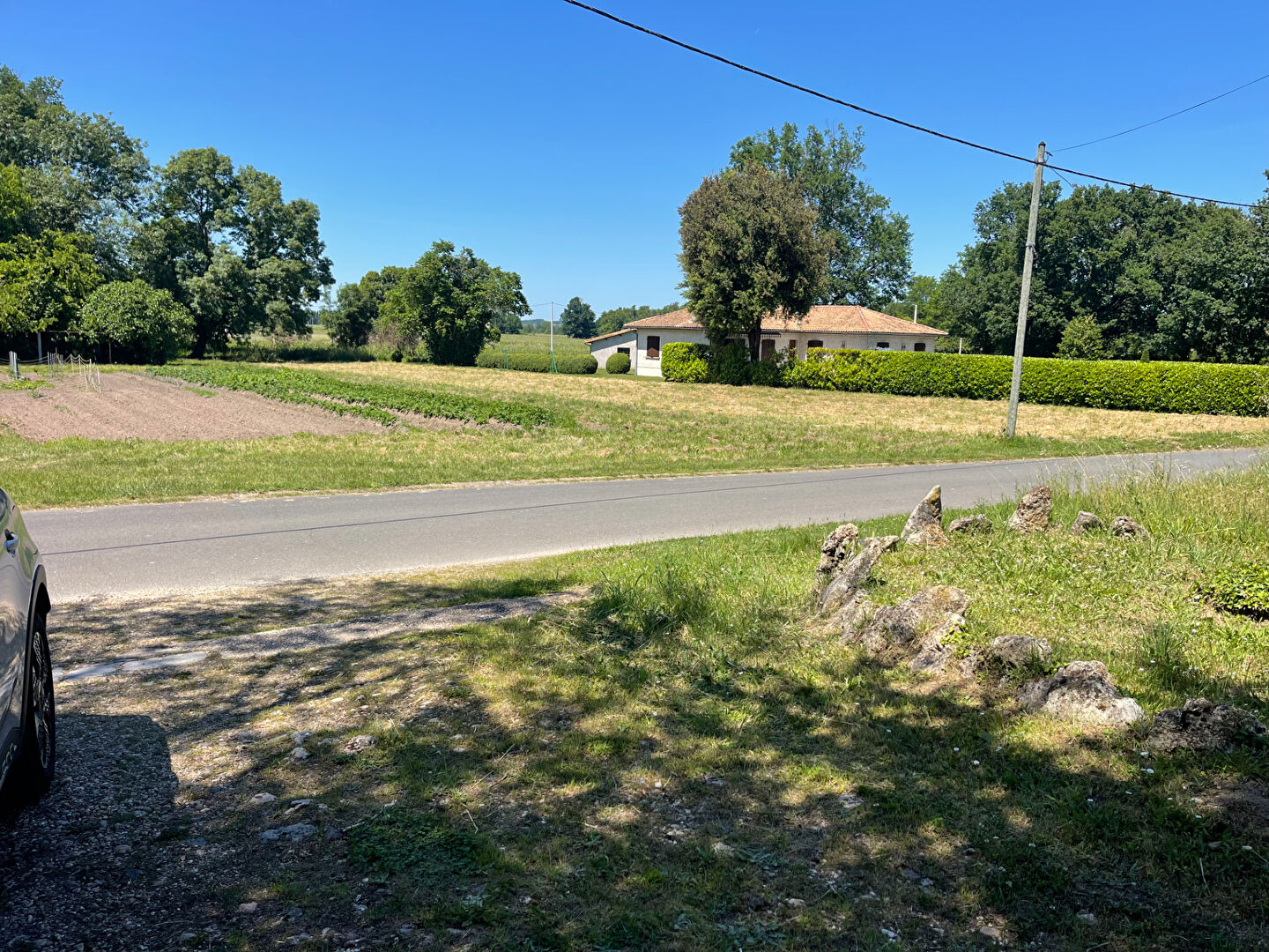 Terrain  à vendre a 5 mn Libourne
