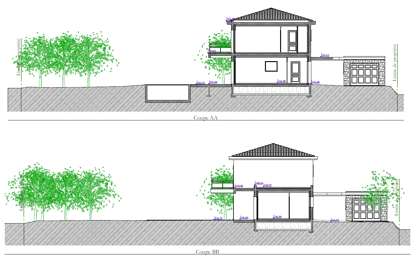 Photo TERRAIN CONSTRUCTIBLE 965 m² AVEC PC ACCORDÉ image 3/4