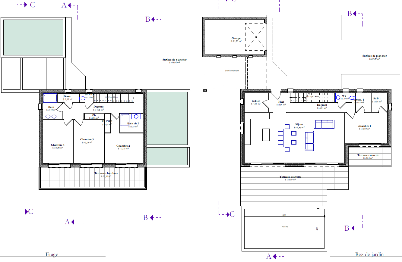 Photo TERRAIN CONSTRUCTIBLE 965 m² AVEC PC ACCORDÉ image 4/4