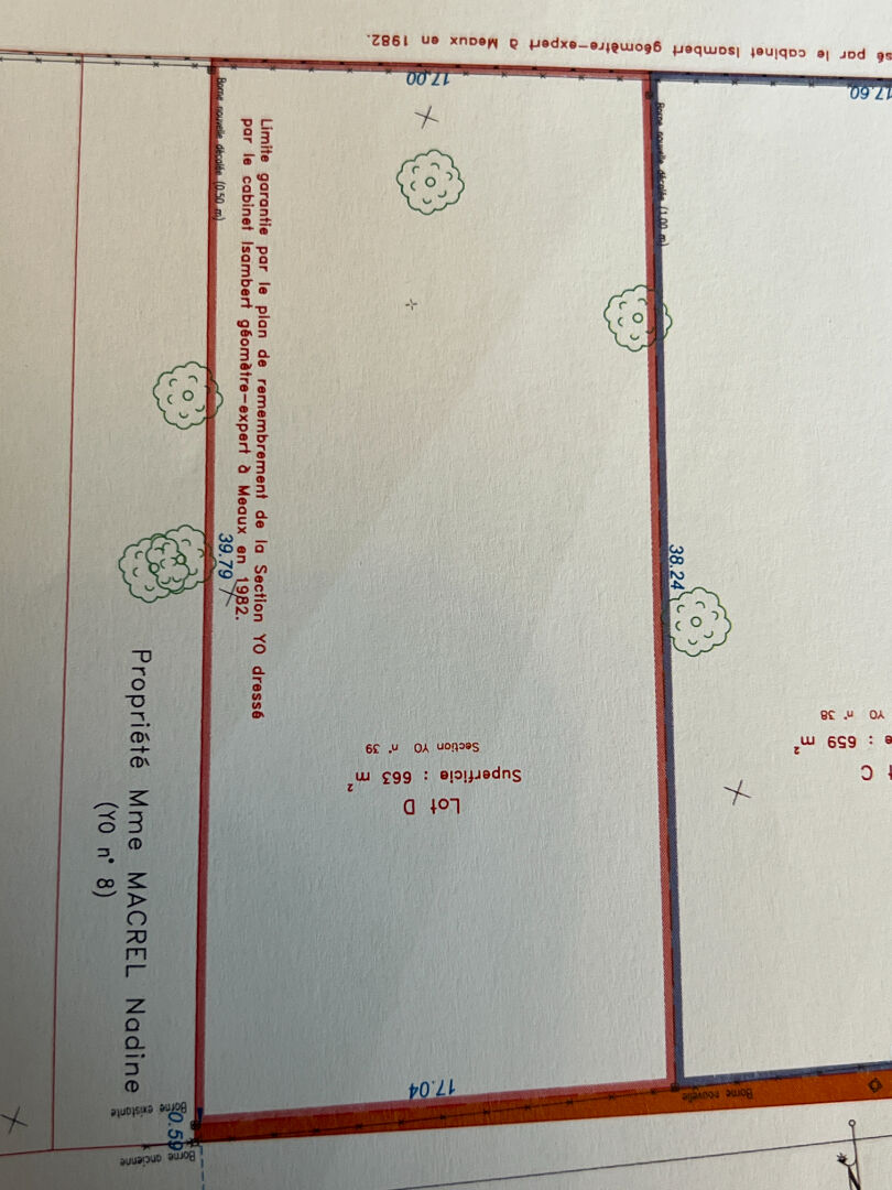 Photo Terrain à vendre à Quincy Voisins - Référence ADS2358 image 2/2