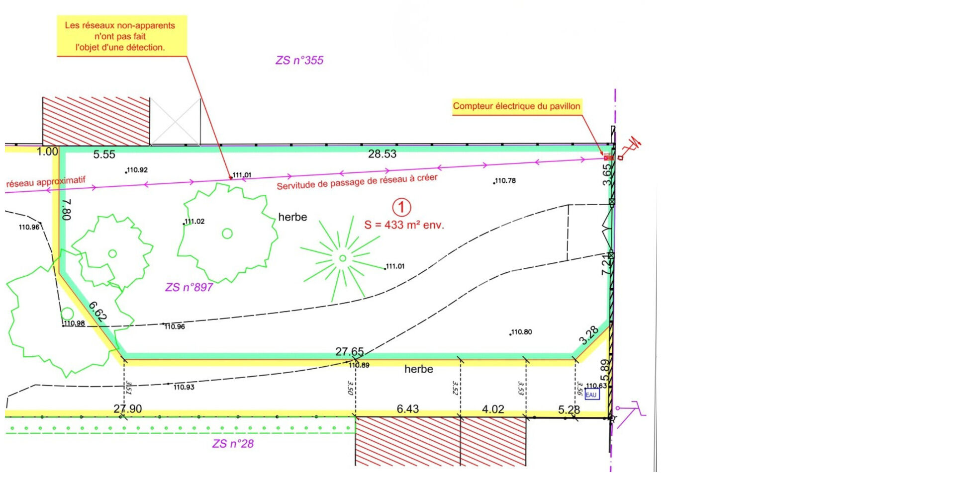 Photo Terrain  à contruire situé à Checy, surface 450m² image 2/2