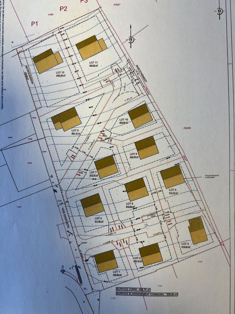 Photo Terrain Sisteron 505.30 m² lot 2 image 3/6