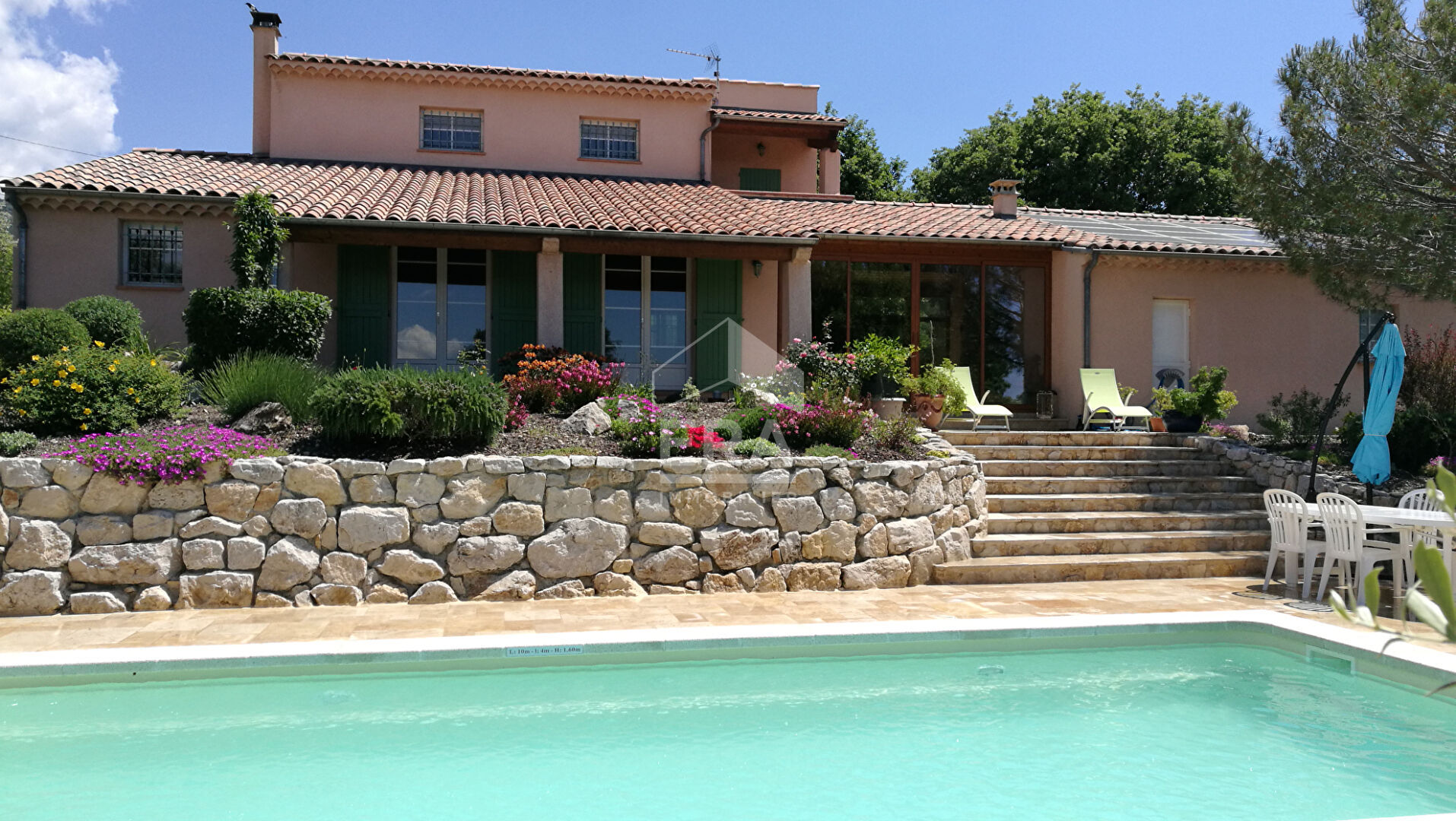 L'Escale, Villa individuelle T4 de 150 m² avec double garage, piscine et pool house, proche Sisteron, Digne