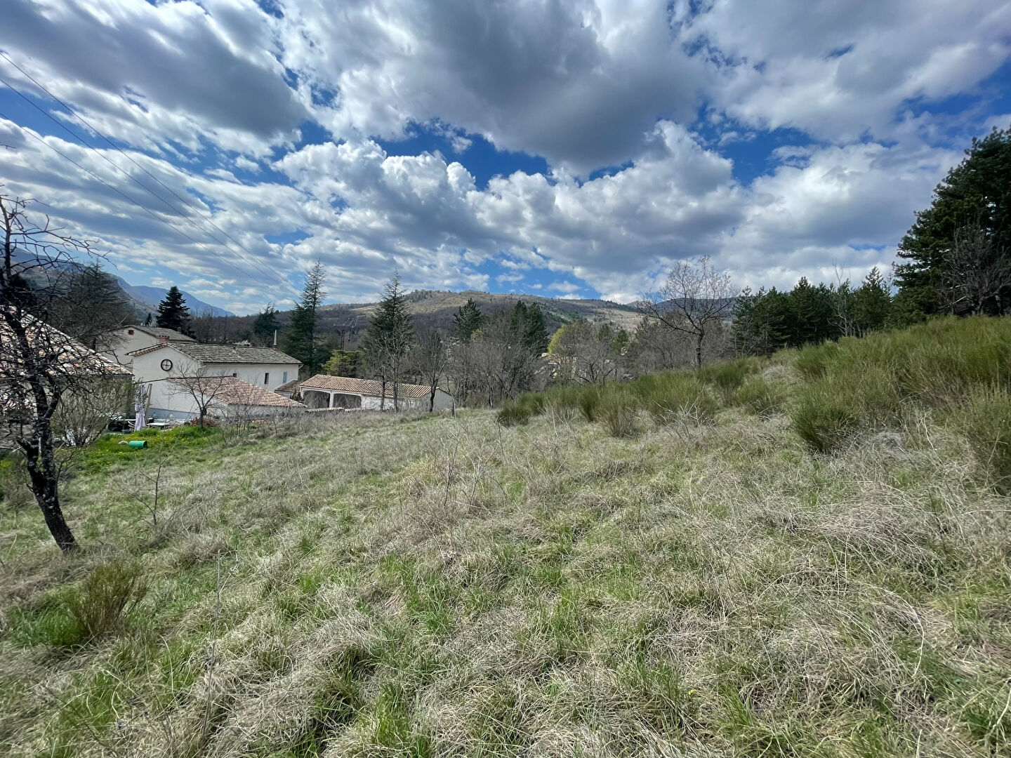 Photo Terrain  à bâtir à vendre à Noyers Sur Jabron 5420 m2 dont 2700 m² constructibles image 3/6