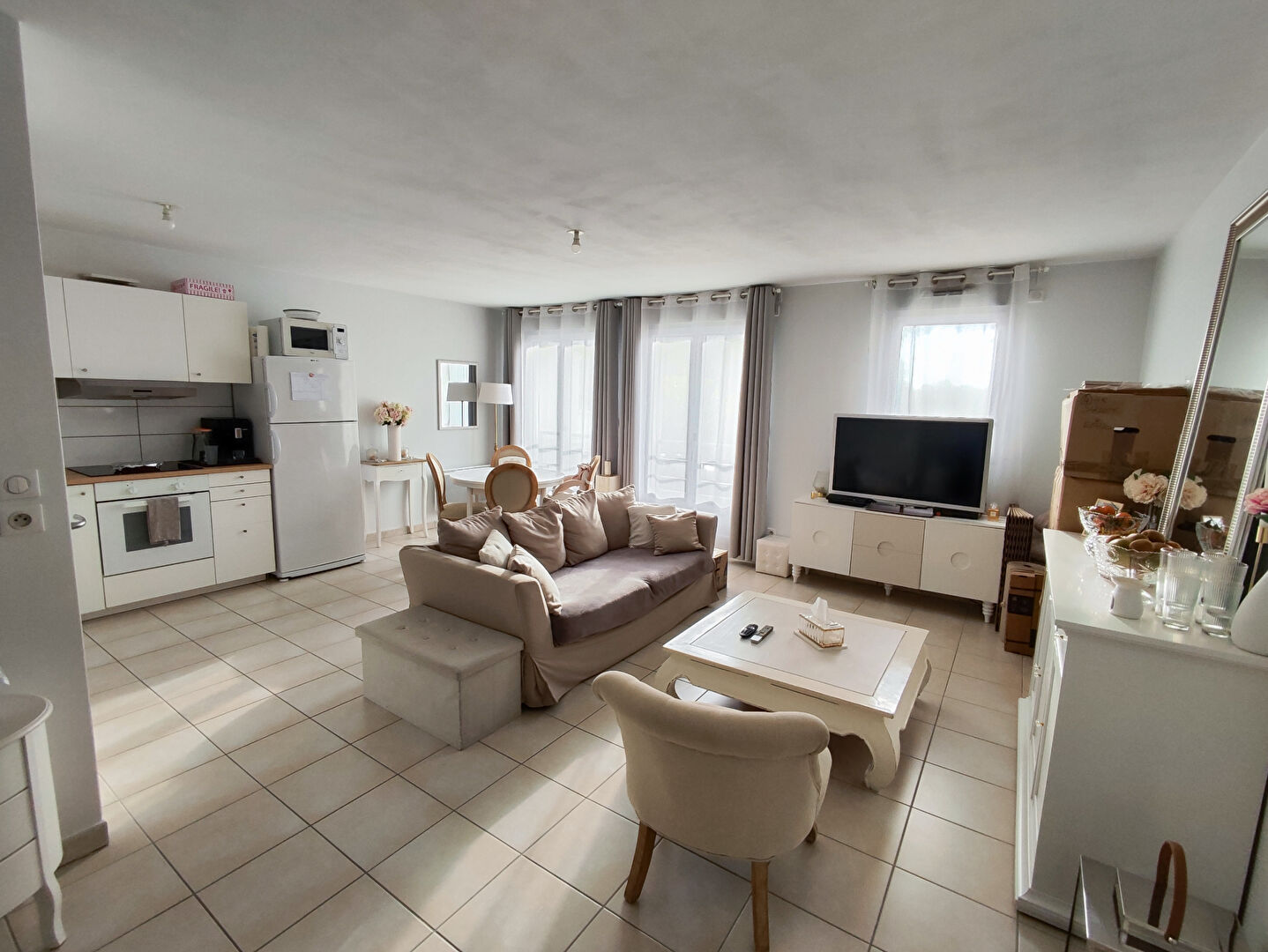 À louer - Appartement T3 lumineux -Vouvray (10 min de Tours)