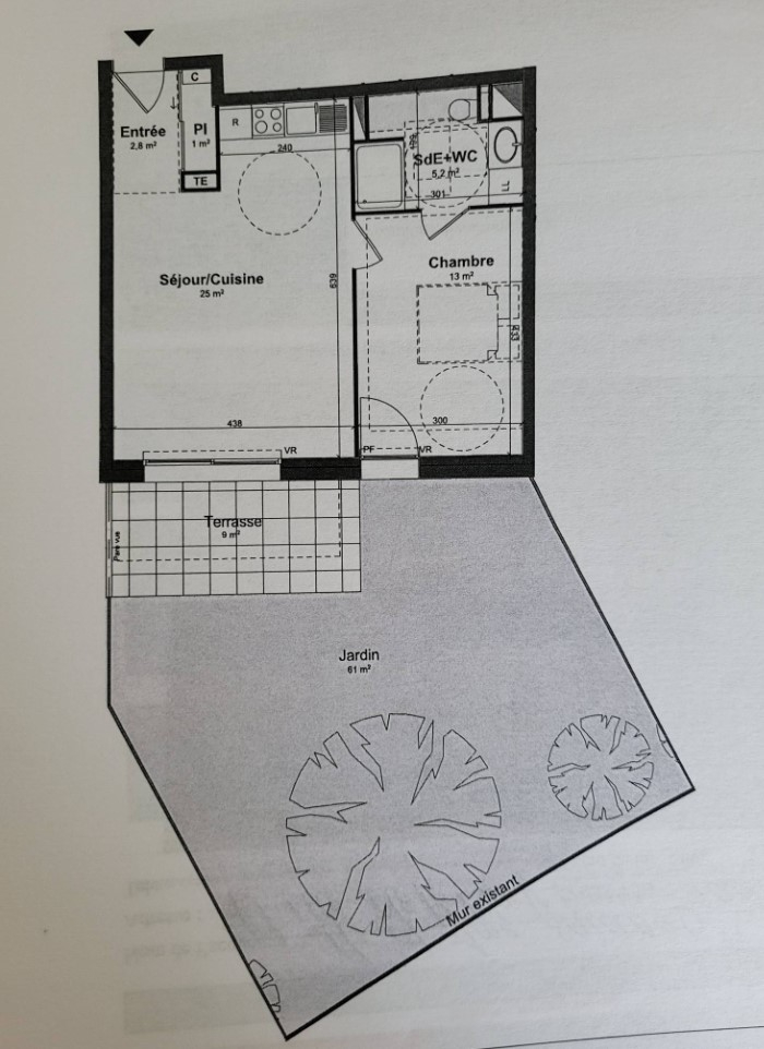 Photo Appartement Tours 2 pièce(s) 47 m2 image 2/2