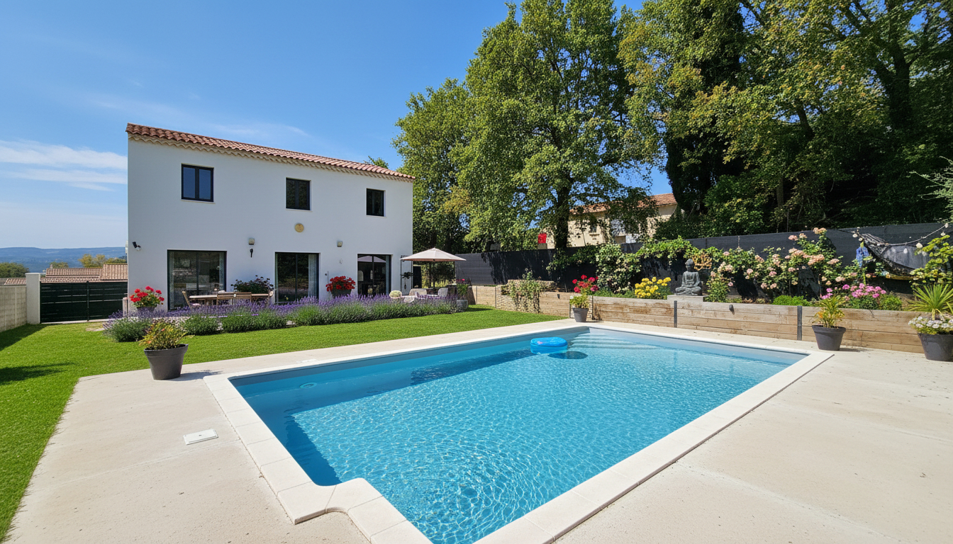 Photo Magnifique maison contemporaine T5 de 2021 avec piscine à Alleins image 1/6