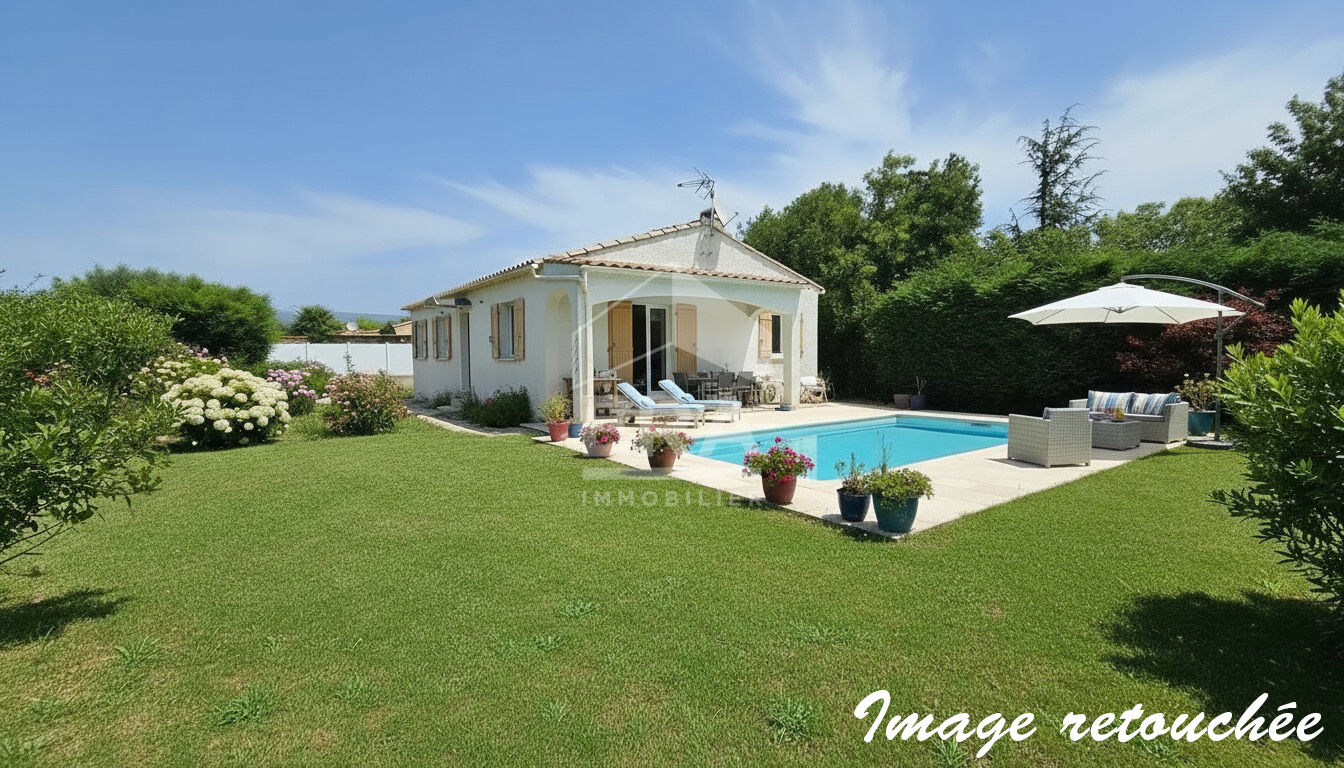 Photo MALLEMORT À VENDRE - Maison de plain-pied avec jardin et garage image 1/6