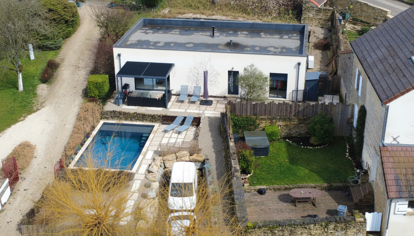 Maison contemporaine Prenois 110 m2