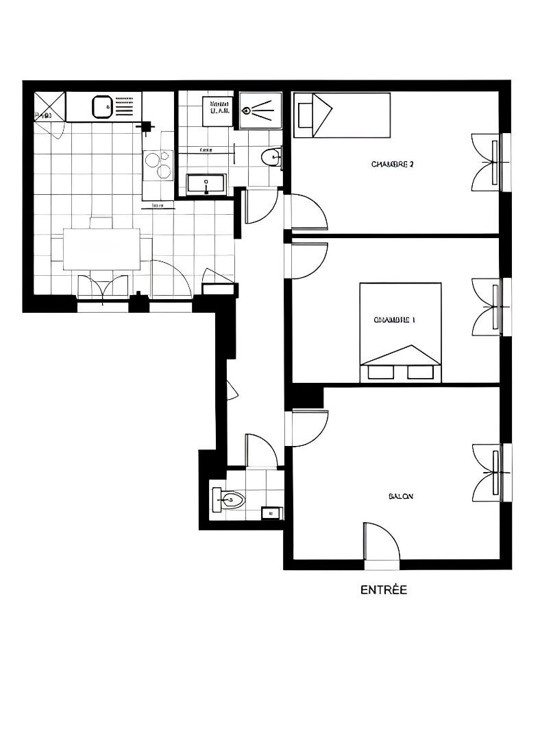 Photo Appartement Boulogne Billancourt 3 pièce(s) 62 m2 image 5/5