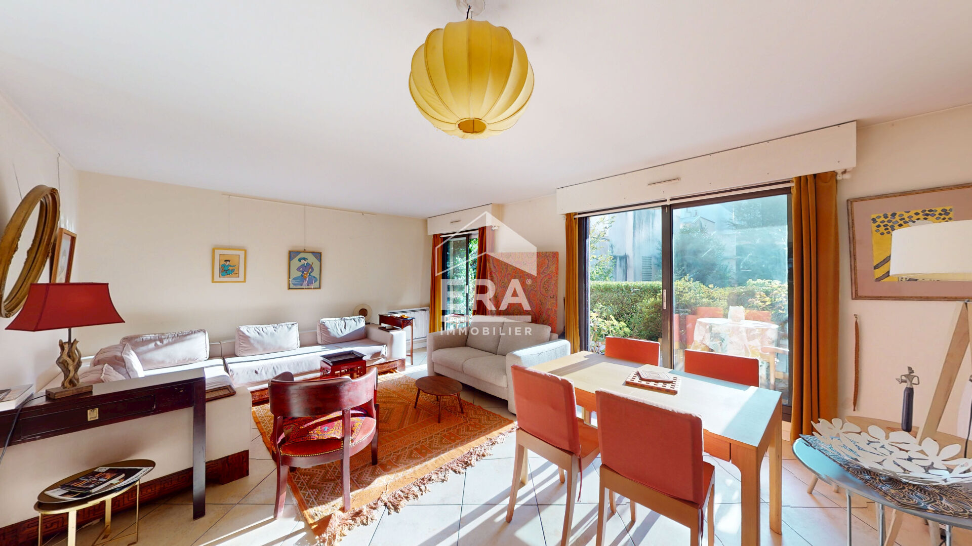 Photo Appartement Paris 5 pièces de  102 m2 avec terrasse et jardin image 2/6