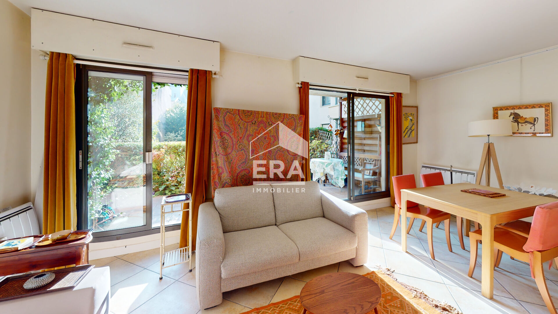 Photo Appartement Paris 5 pièces de  102 m2 avec terrasse et jardin image 3/6