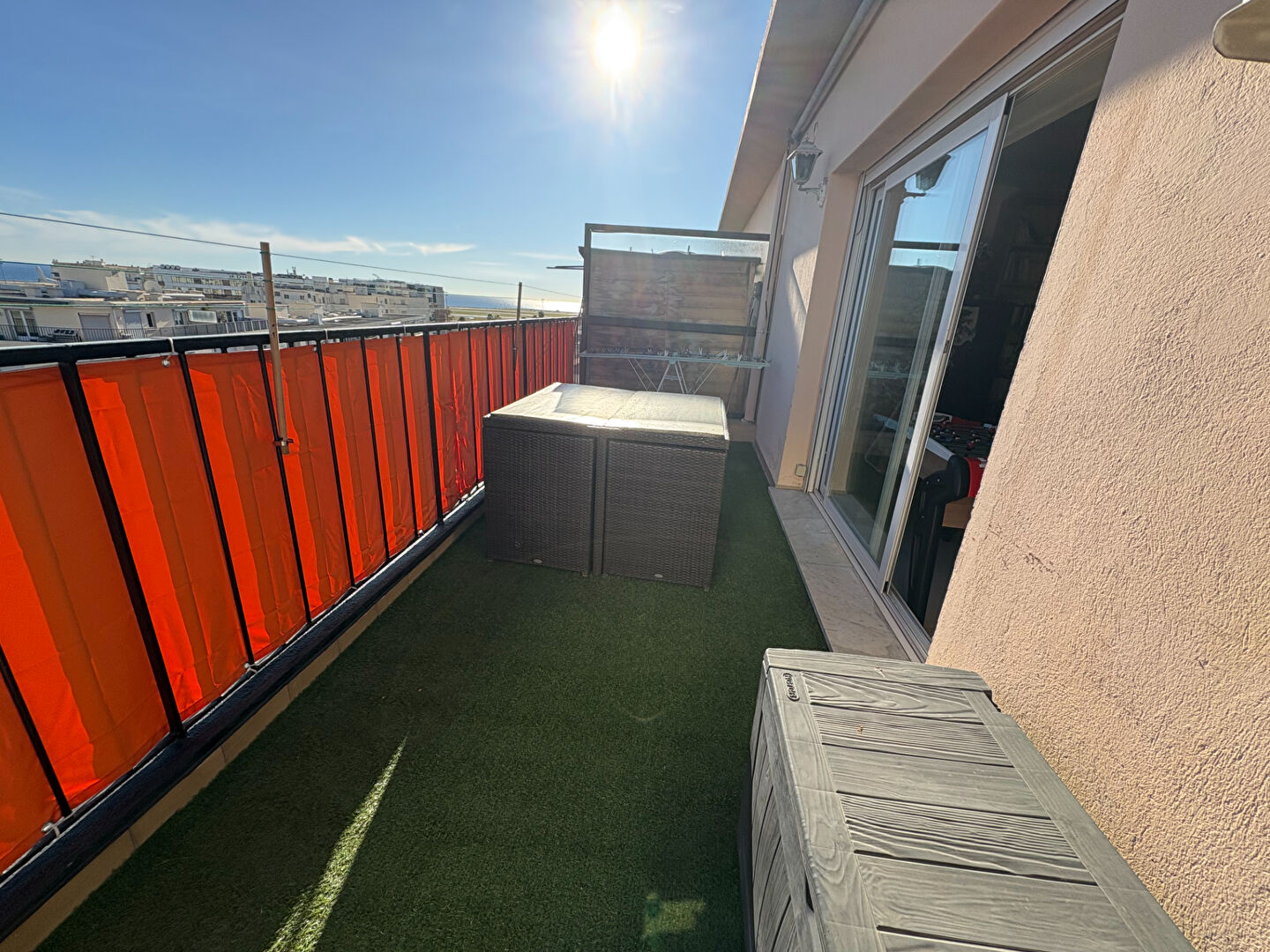 Appartement à vendre Nice 3 pièces 56 m2 dernier étage, terrasse