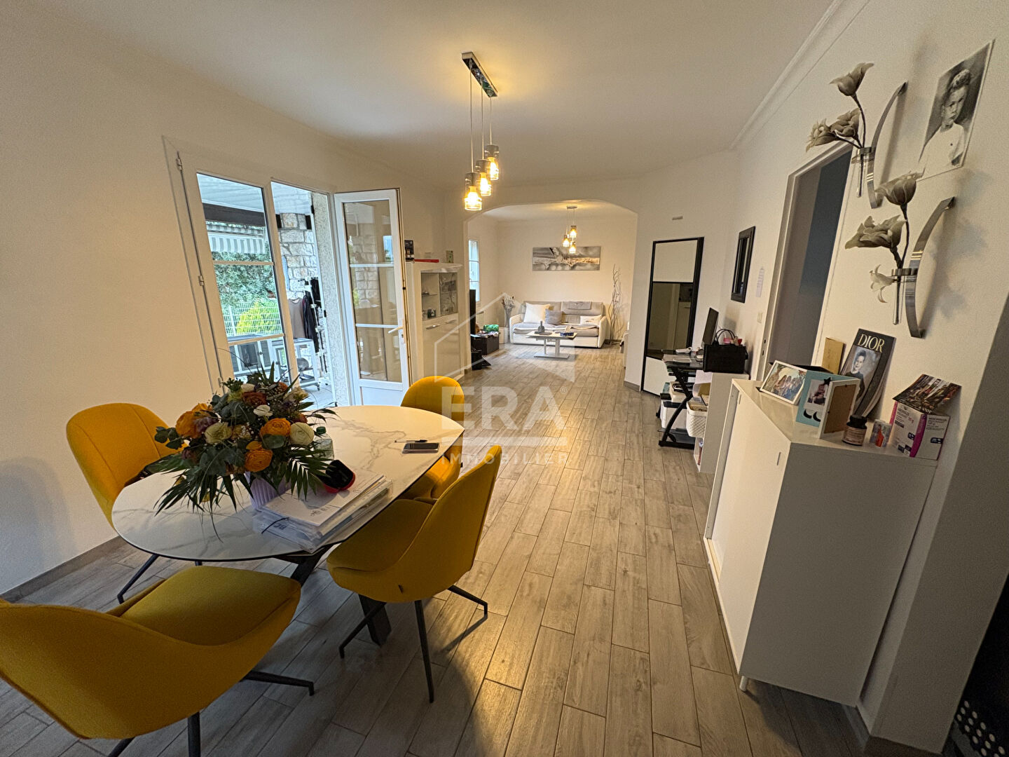 Photo A VENDRE maison CONTES 4 pièces 74 m2 + dépendance 15 m2  sur terrain plat 631 m2 avec piscine image 3/6