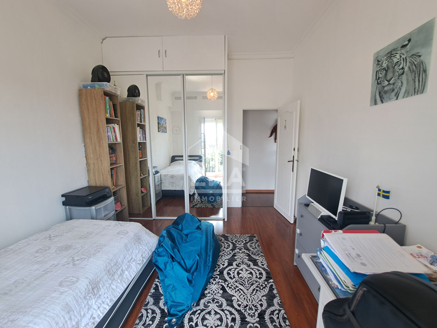 Photo NICE Bas Fabron  dernier étage 3 pièces 71 m2 VUE MER image 3/6