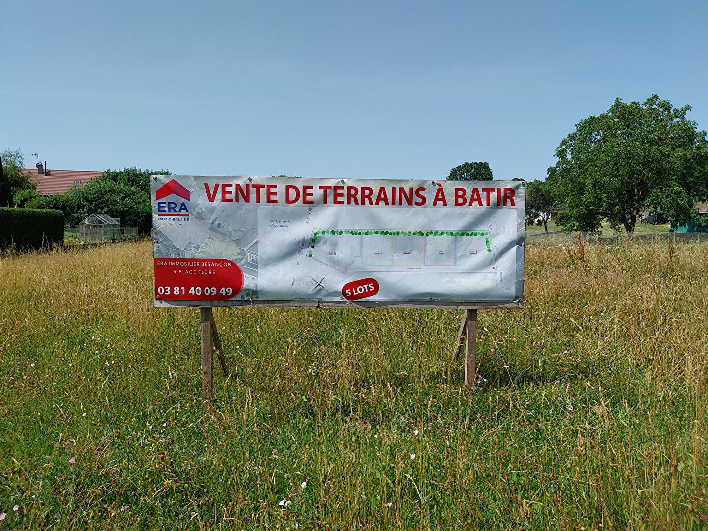 Photo Terrain Tallenay 746 m2 image 5/5