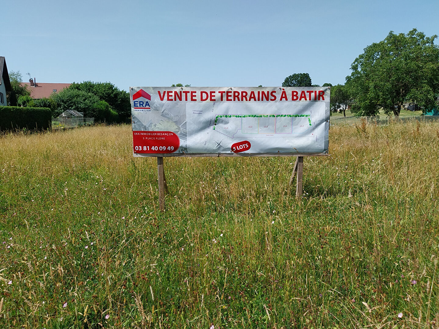 Photo Terrain Tallenay 746 m2 image 5/5