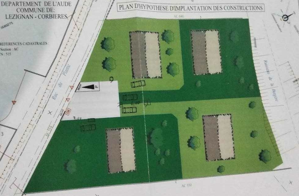 Photo Terrain constructible Lezignan Corbieres 565 m2 image 5/5