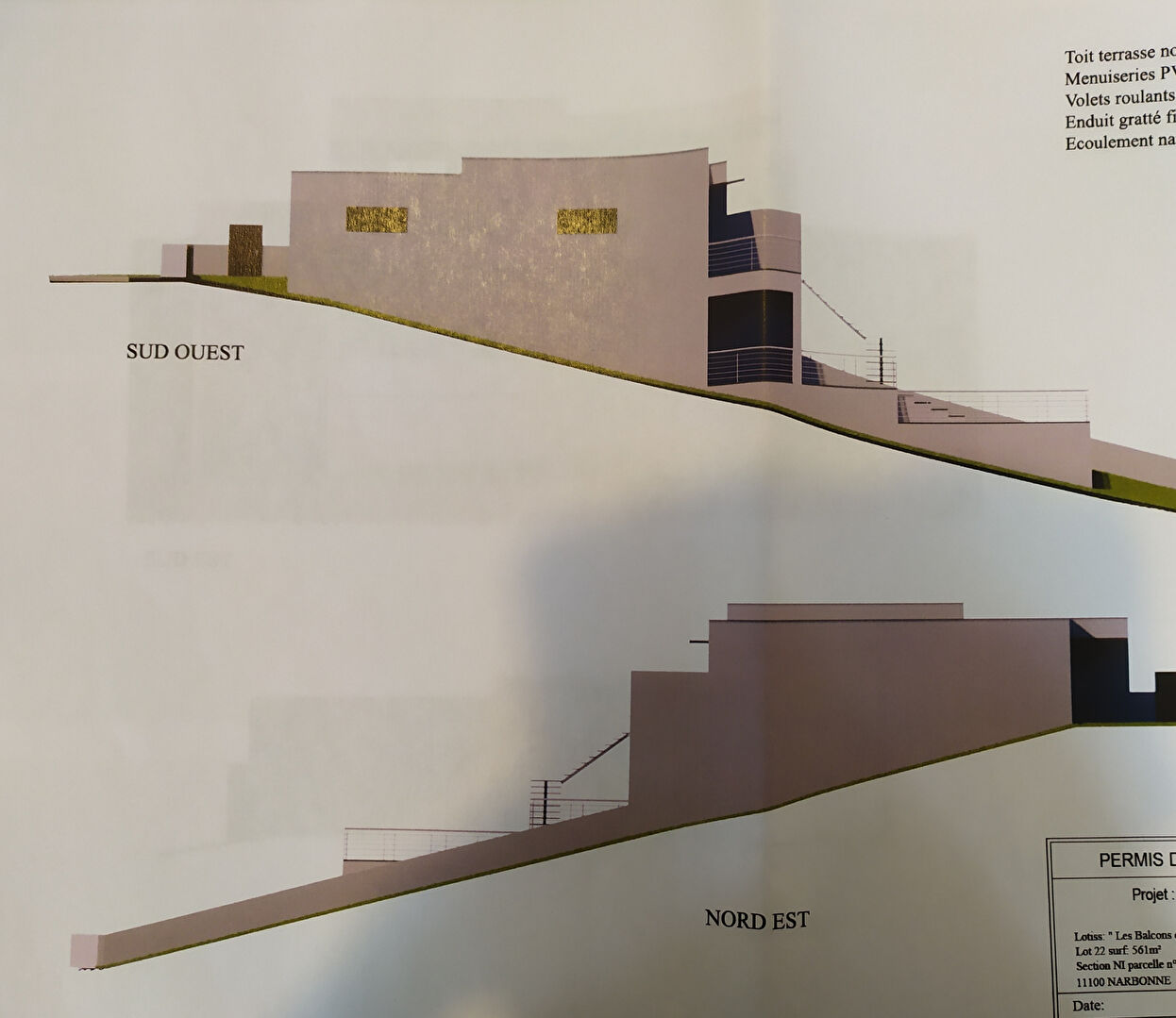 Photo Terrain Narbonne 561 m² image 6/6