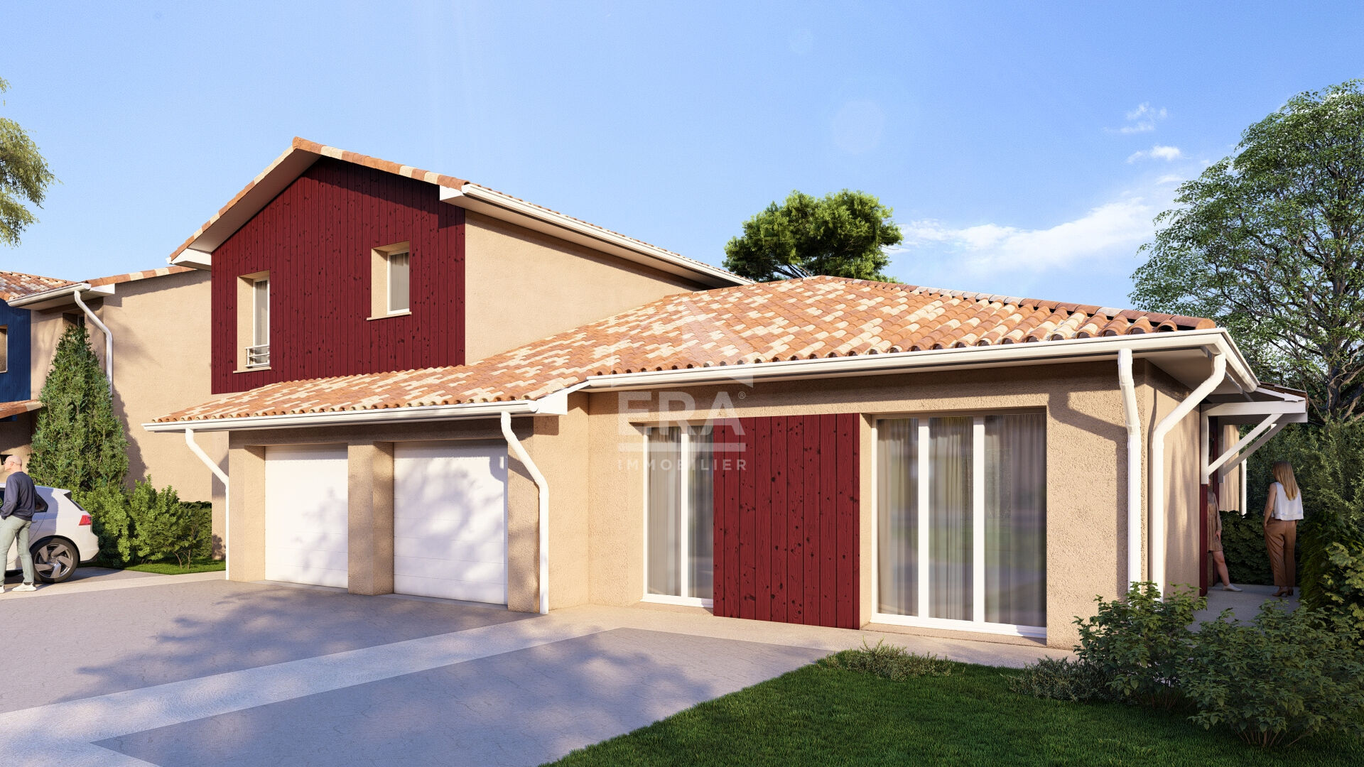 Maison T4 r+1 80m² -- Programme neuf Biganos