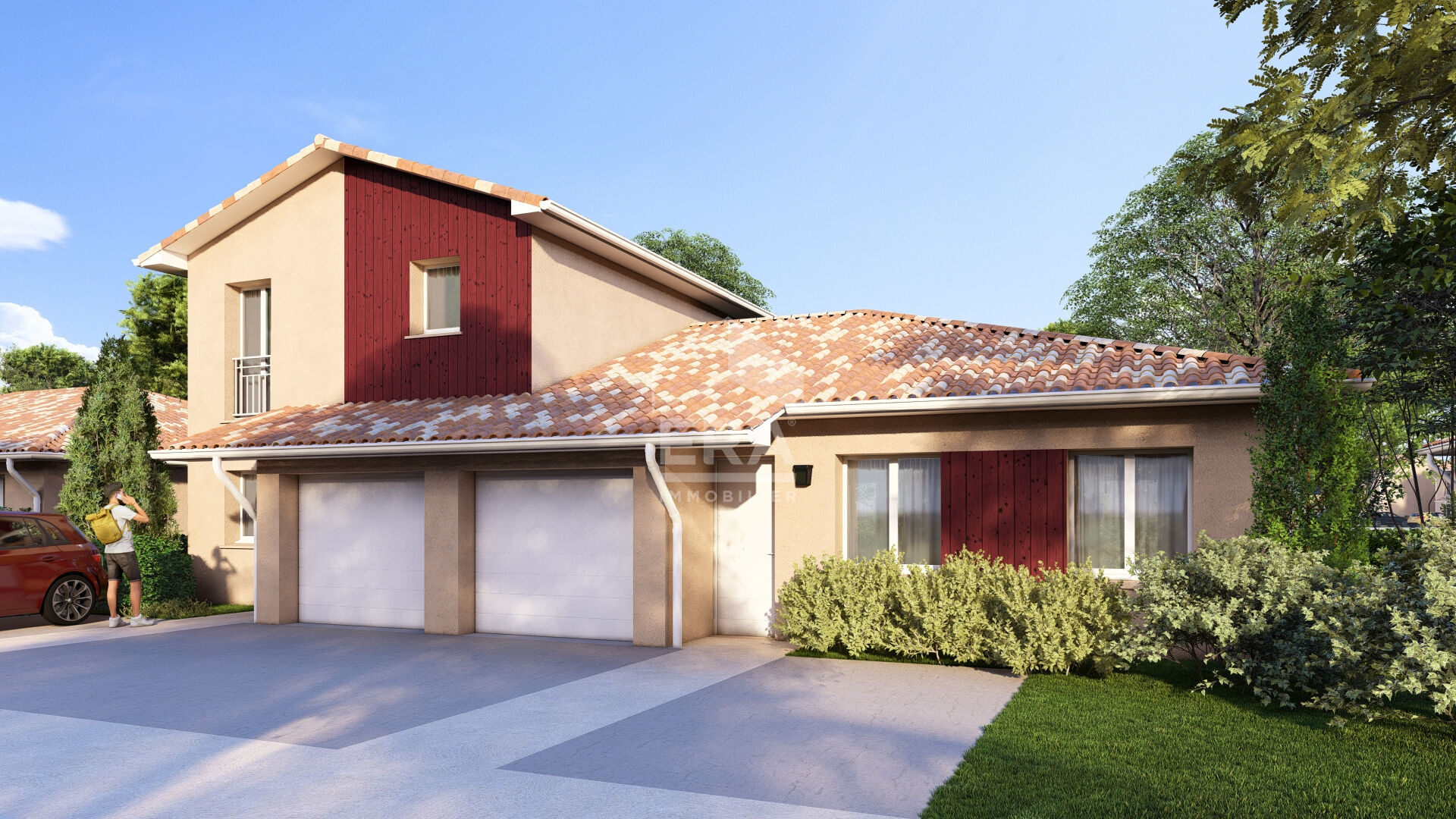 Maison 80m²  plain pied avec garage  -- Programme neuf Biganos