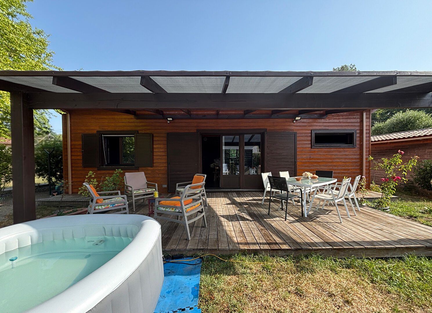 Maison bois 4 Pièces 86m² avec garage et terrain 500m² ? Le Teich