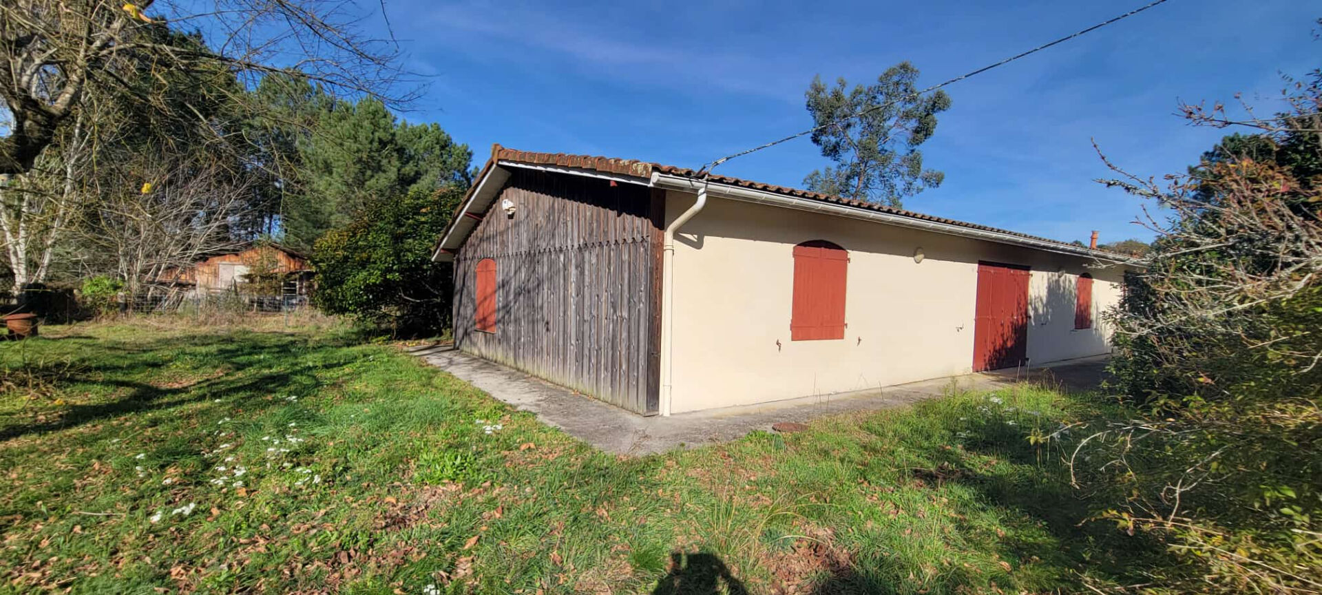 Maison Audenge 4 pièce carport - grange