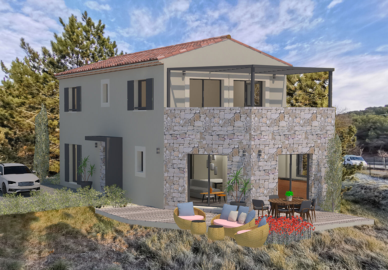 Terrain Cabries 1000 m2