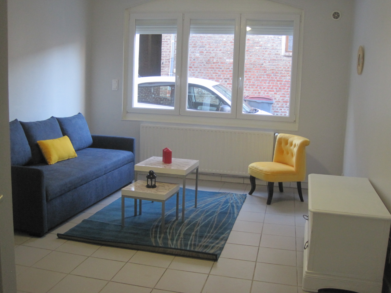 APPARTEMENT  MEUBLE  A LOUER  PROCHE CENTRE VILLE ST QUENTIN 02