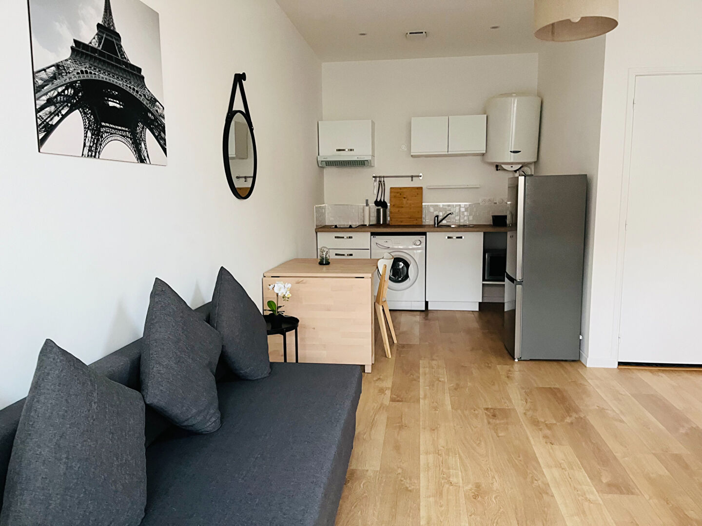 A LOUER STUDIO MEUBLE  A SAINT QUENTIN 02100.