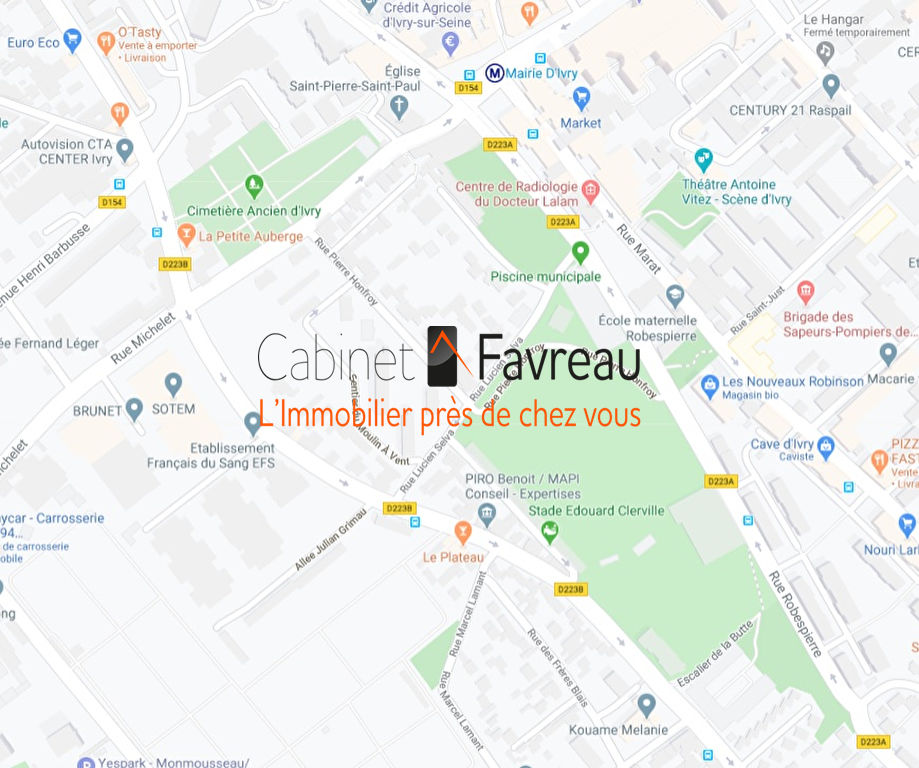 IVRY SUR SEINE Monmousseau 3 pièces IvrysurSeine 94200