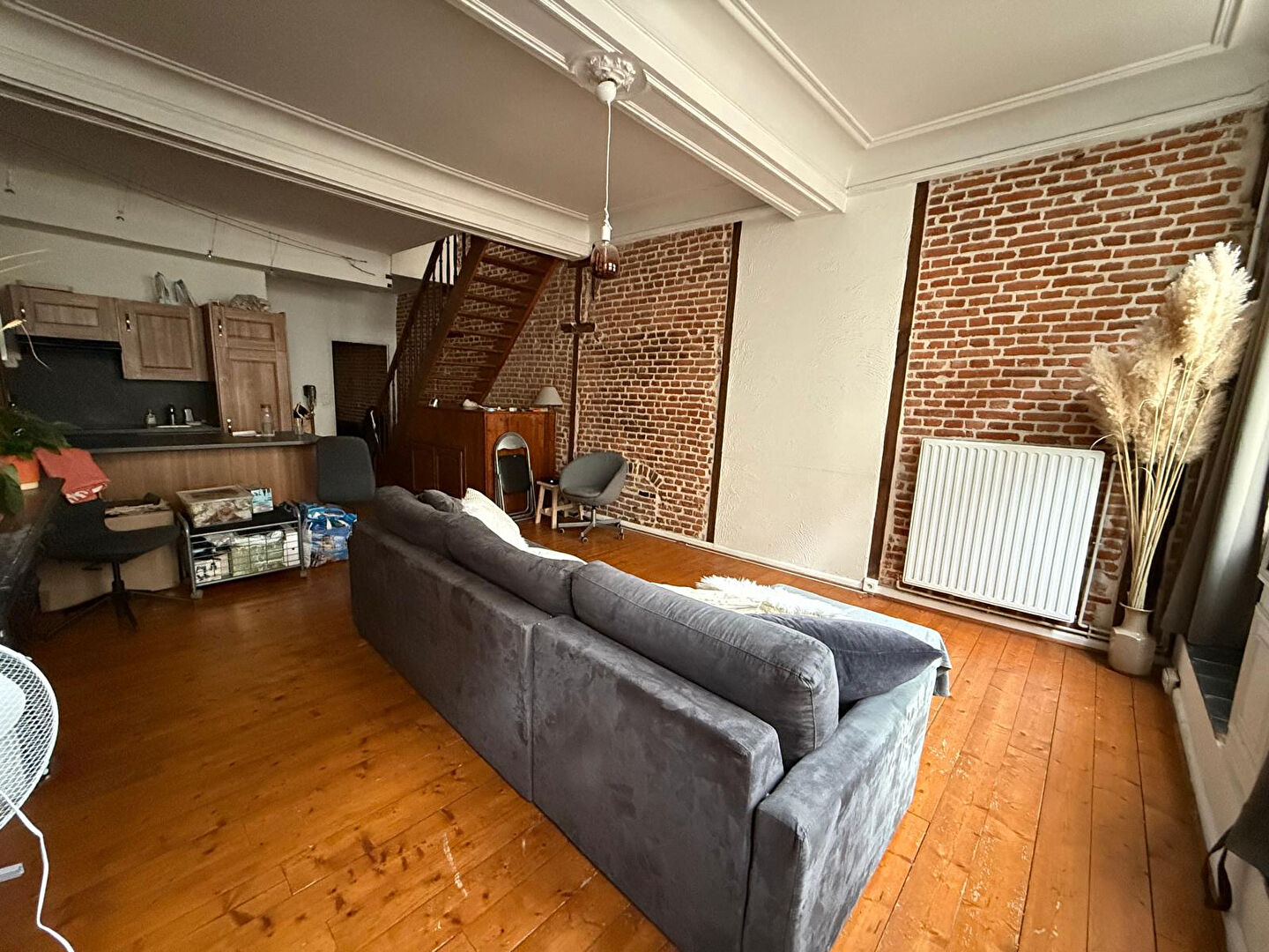 Photo Appartement  T3 avec cachet  au coeur du Vieux-Lille - 1 salle de bains et 1 salle de douches image 2/6