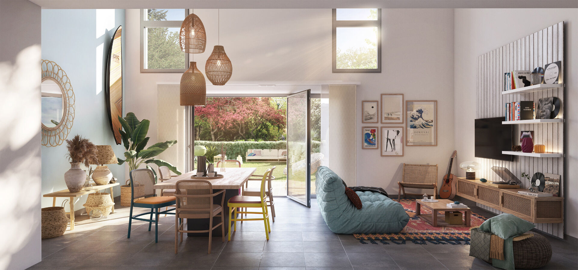 Photo Villa patio de type 3 Duplex MESSANGES image 4/4