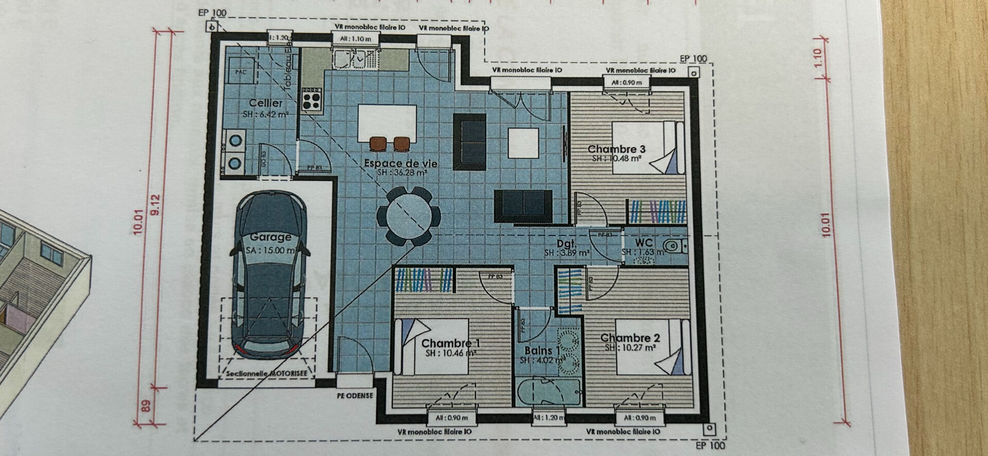 Photo ARBENT - Projet de construction maison de plain pied T4 image 2/5