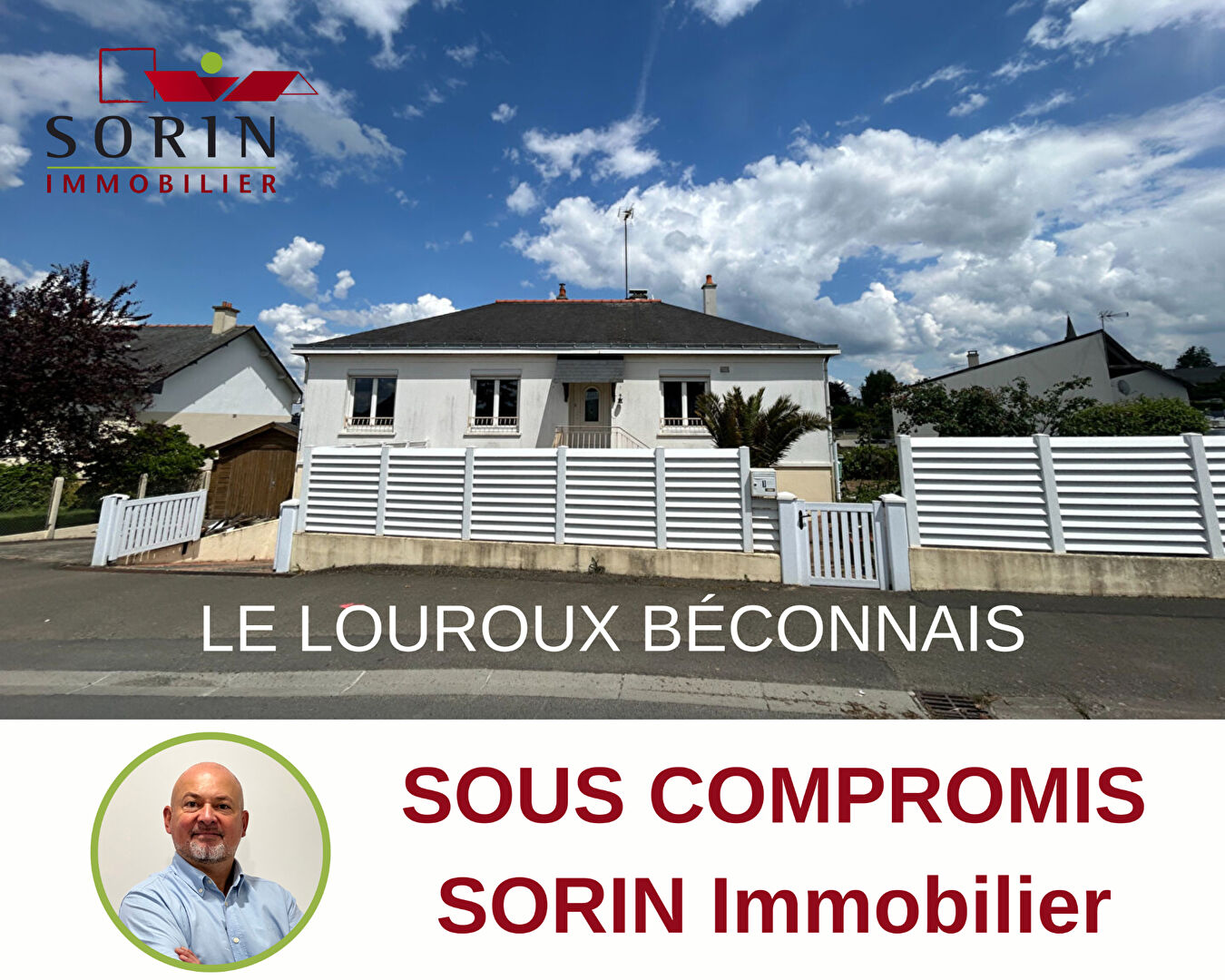 Pavillon Le Louroux Beconnais sur sous-sol